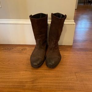 Men’s To Boot Company Brown Suede Boots Size 9.5